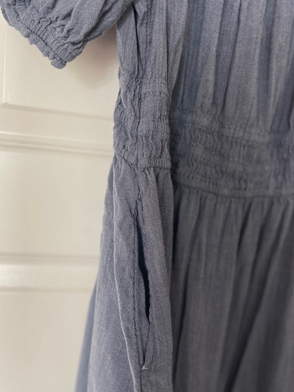 Old Navy Smocked Midi Dress | Size Large - Picture 2 of 6
